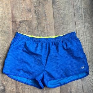 New Balance Electric Blue Running Shorts